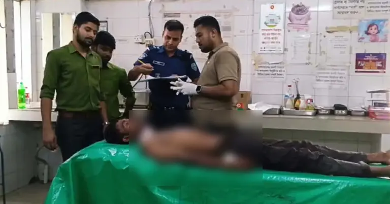 হাসপাতালে নিহত যুবক